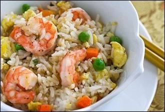 الأرز الصيني بالجمبري ‎‎