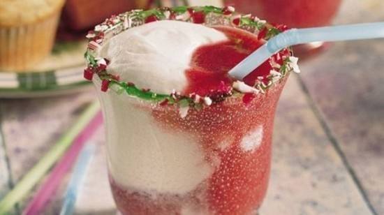 عصير زبادى بالفراولة‎‎