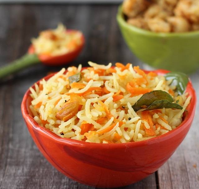 أرز بالجزر والبهارات‎‎