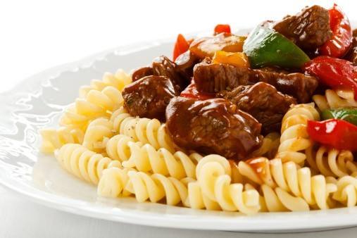 مكرونة باللحم الضاني‎‎