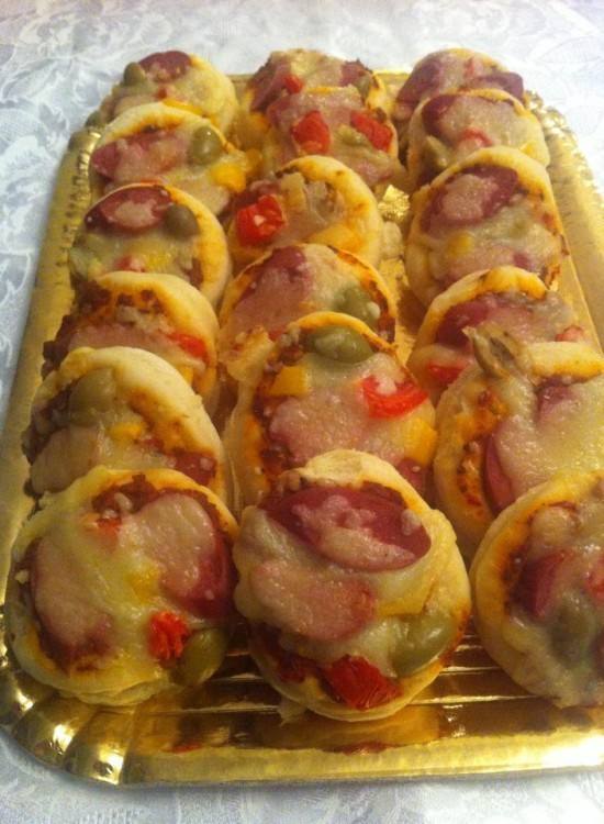 طريقة عمل ميني بيتزا للشيف دينا طرابيك‎‎