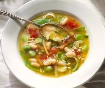 شوربة الخضار بالجبن ‎‎