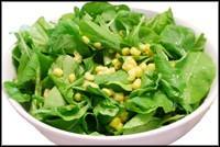 سلطة الجرجير و الذرة ‎‎