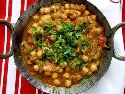 حمص بالكاري والطحينة ‎‎