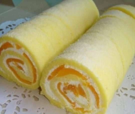 طريقة عمل سويسرول بالخوخ‎‎