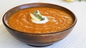 شوربة الطماطم وجوز الهند ‎‎