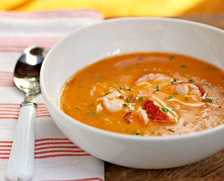 طريقة عمل شوربة اللوبستر‎‎