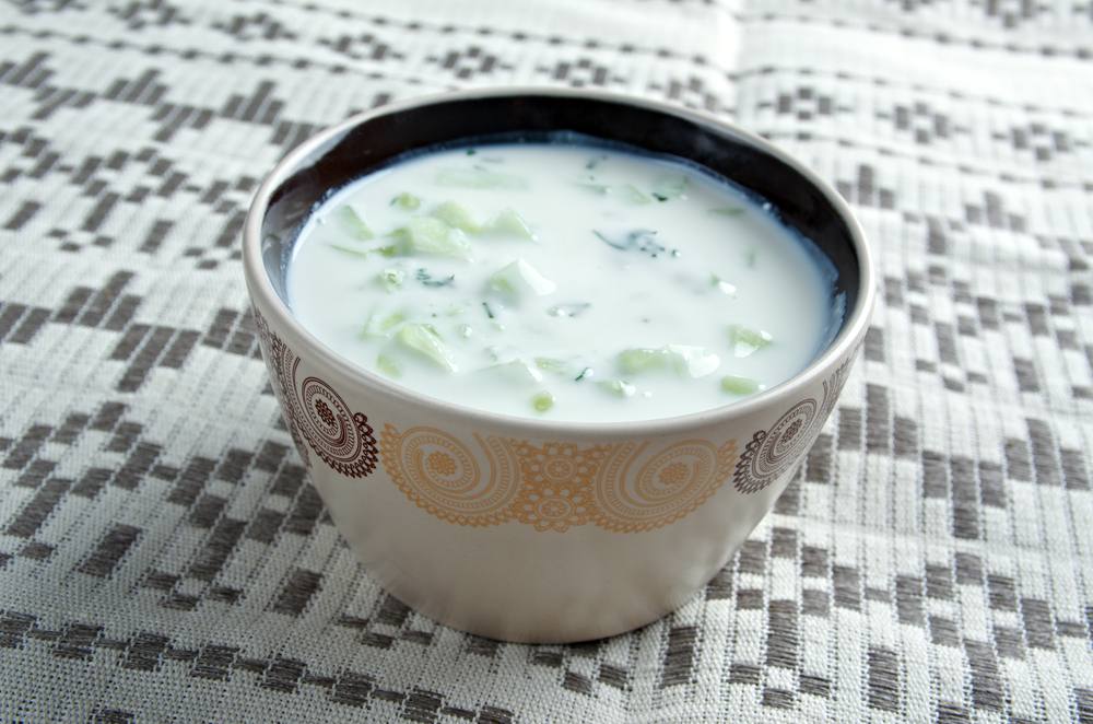 سلطة زبادى بالخيار‎‎