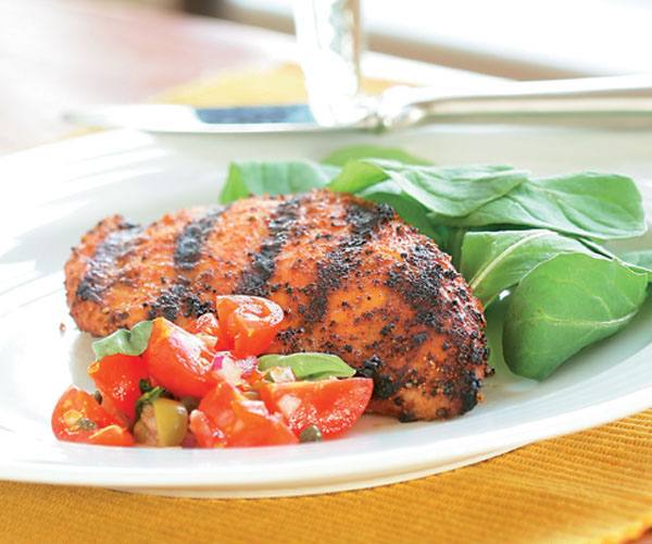 طريقة عمل شرائح الديك المشوية مع صلصة الزيتون‎‎