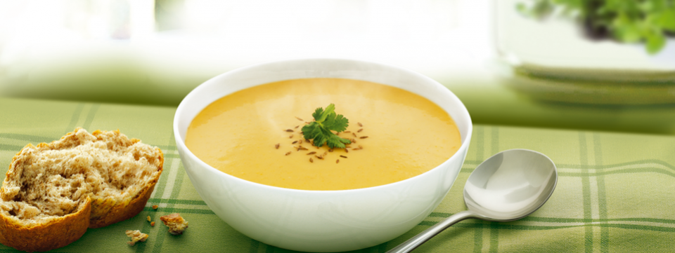 طريقة عمل حساء الجزر الأبيض المتبل الهندي‎‎