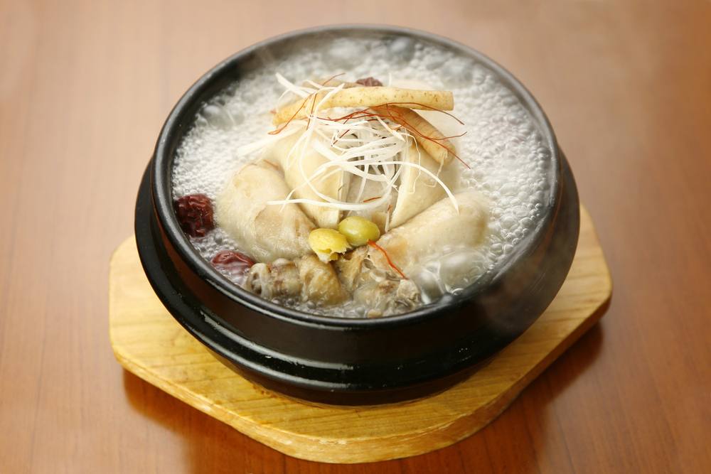 طريقة عمل حساء الدجاج والجنزبيل‎‎