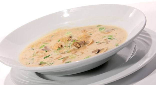 طريقة عمل شوربة الدجاج مع المشروم والشوفان‎‎