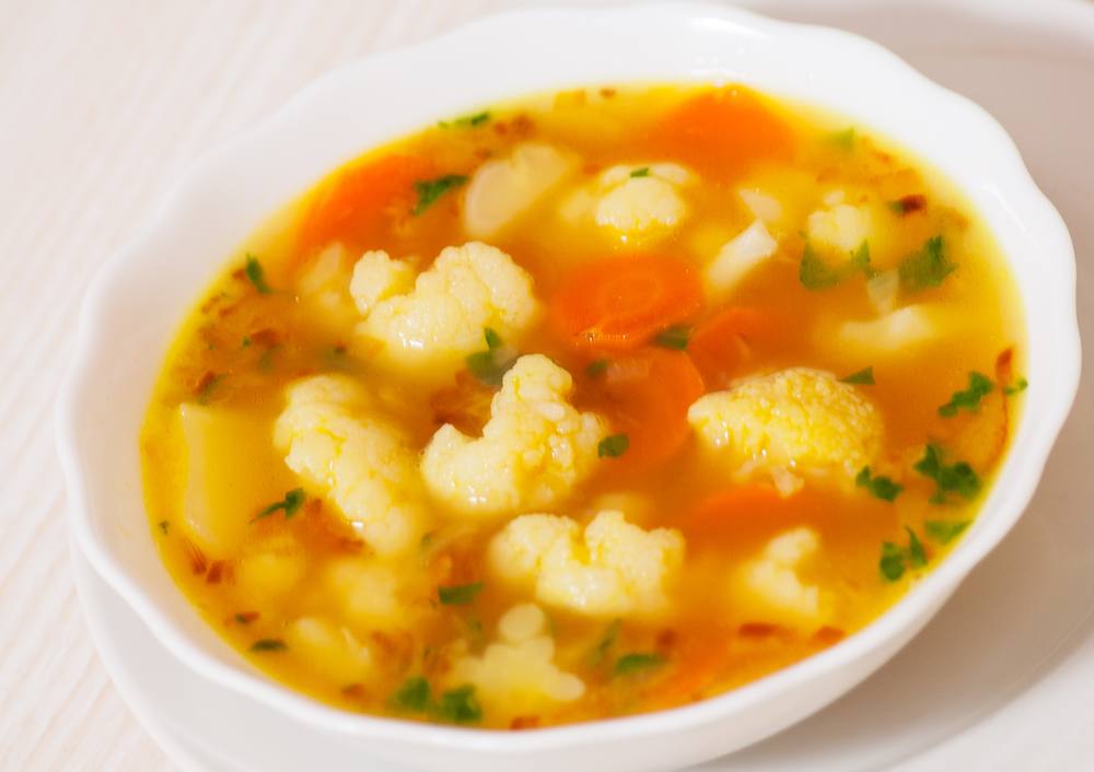 طريقة تحضير شوربة القرنبيط‎‎