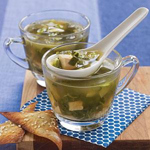 طريقة عمل حساء الدجاج والجنزبيل‎‎