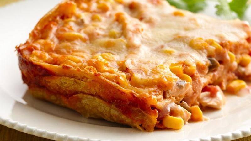 طريقة عمل لازانيا الدجاج والذرة‎‎