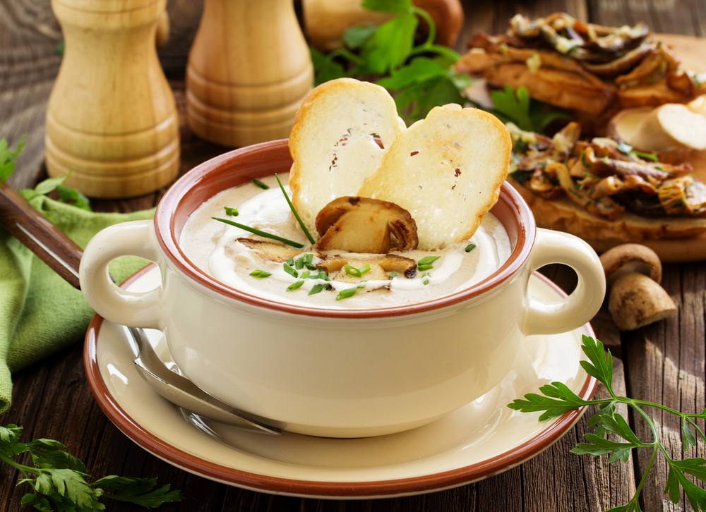 شوربة خضار بالكريمة‎‎