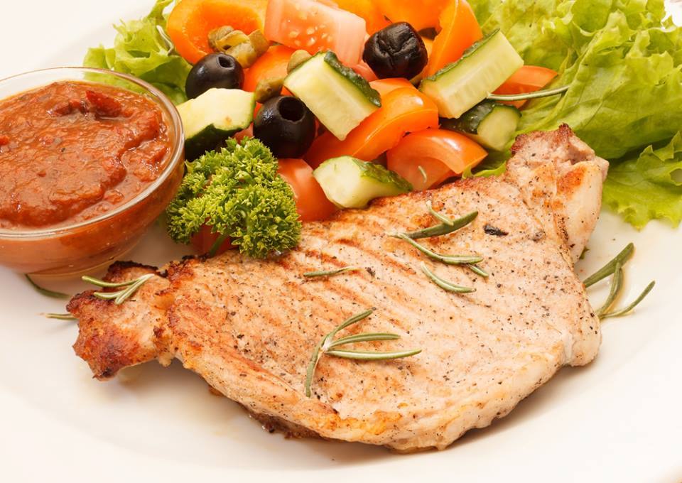 فيليه الدجاج المشوي بالروزماري‎‎