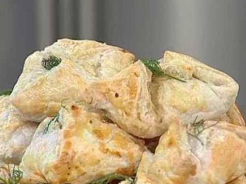 طريقة عمل لفائف الباف بالجبن والخيار‎‎