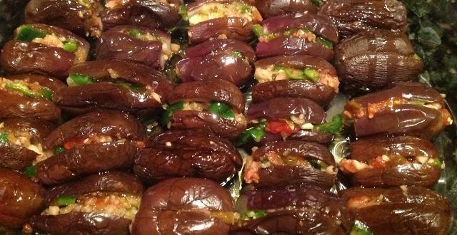 طريقة عمل مكدوس الباذنجان‎‎
