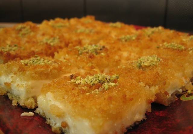 جربوا كنافة التوست بالقشطة‎‎