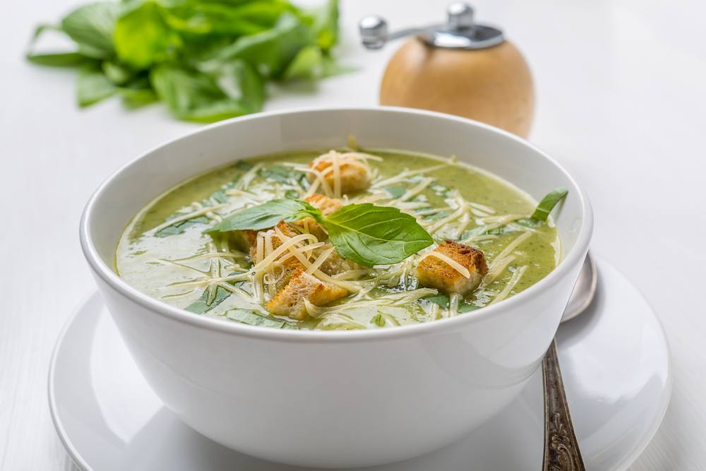 طريقة عمل حساء الكوسا مع البارميزان‎‎