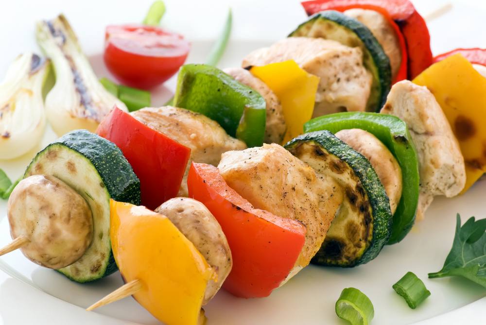 طريقة عمل الكباب مع اللحم المملح والمشروم‎‎