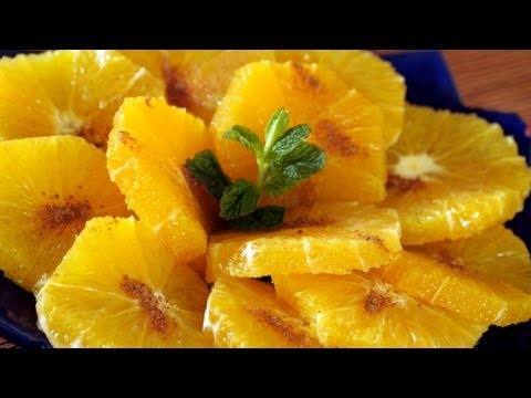 جربوا سلطة البرتقال بالقرفة الشهية‎‎