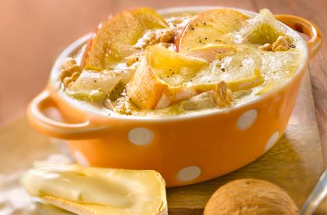 طريقة عمل جراتين البطاطس والتفاح والجوز‎‎