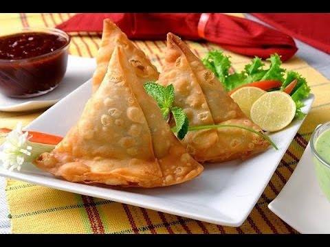 الذ سمبوسة بحشوة الفاهيتا‎‎