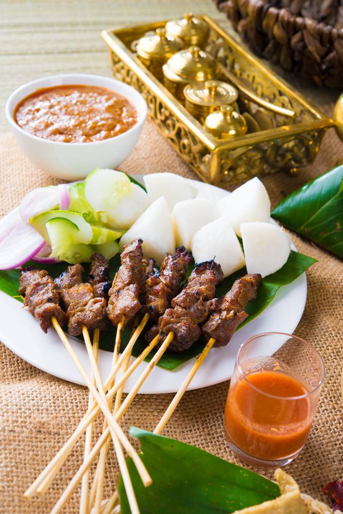 طريقة عمل أسياخ الضأن بزبدة الفول السوداني‎‎