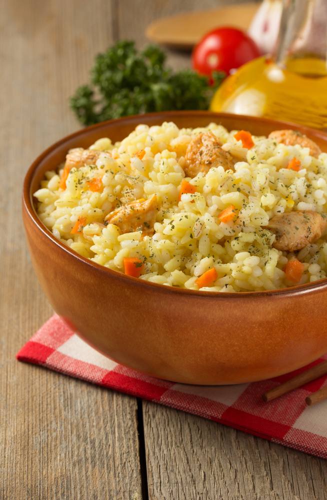 طريقة عمل ريزوتو السمك والأعشاب‎‎