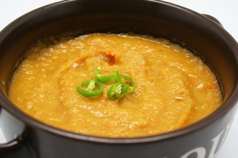 طريقة عمل حساء البطاطا المغربي بالجزر والحمص‎‎