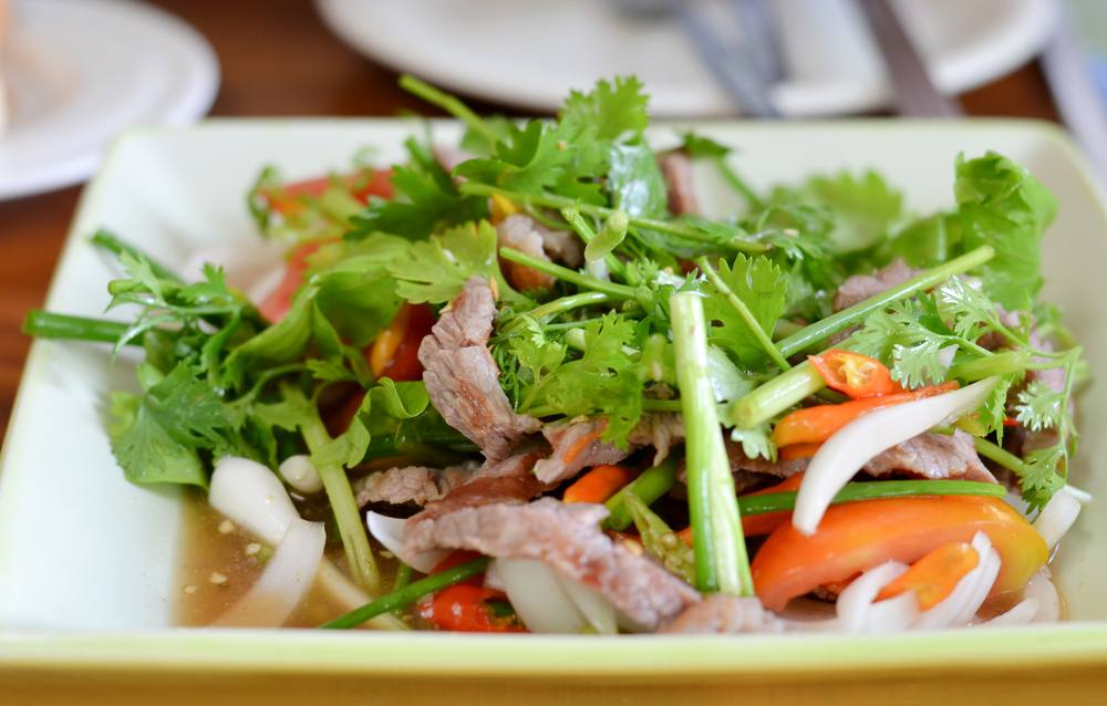 طريقة عمل سلطة اللحم التايلاندية‎‎