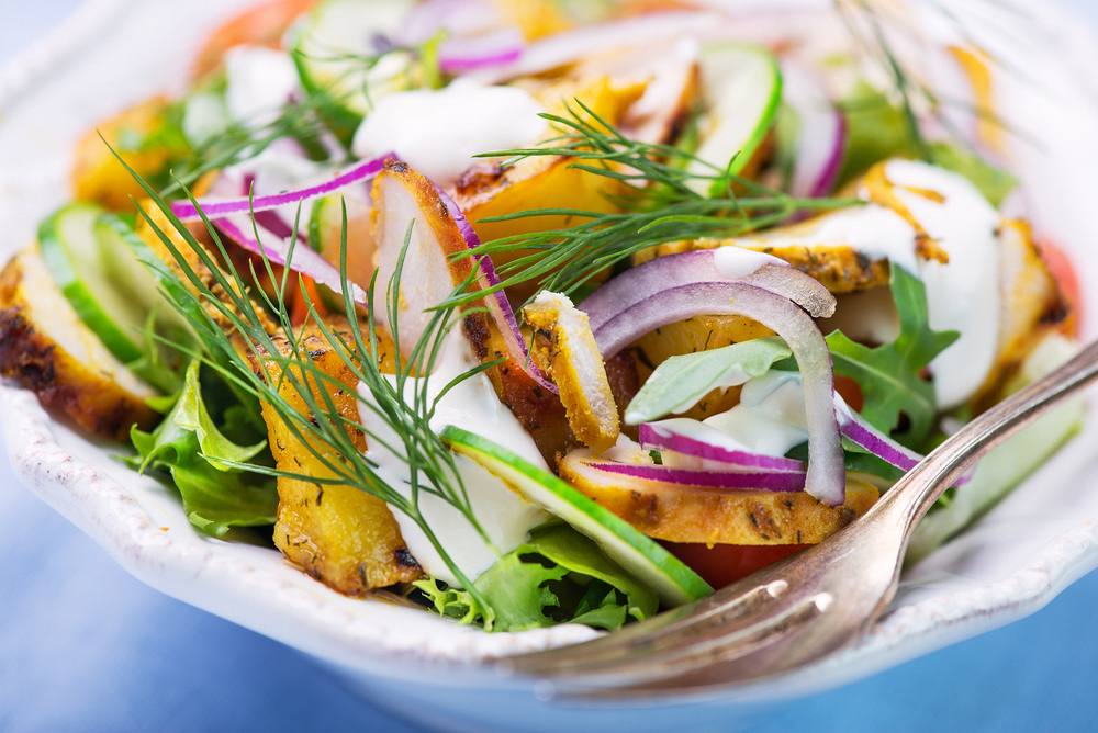 طريقة عمل سلطة بطاطس البحر المتوسط‎‎