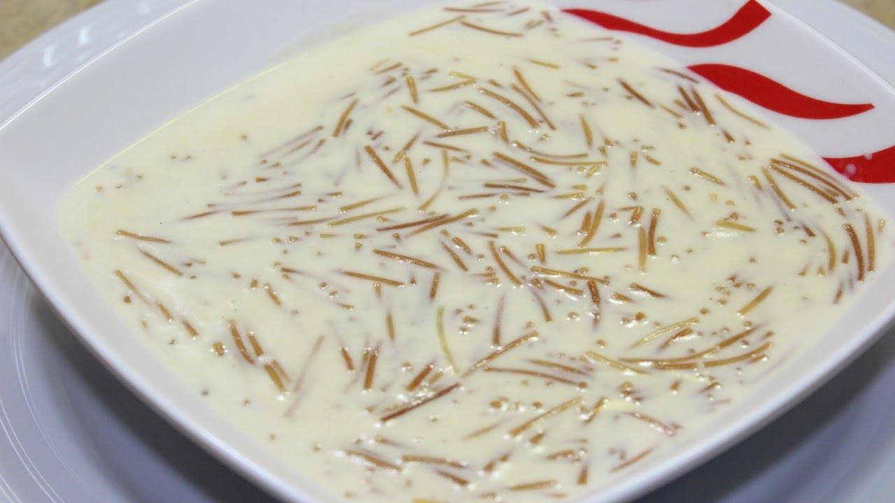طريقة عمل الشعيرية باللبن‎‎