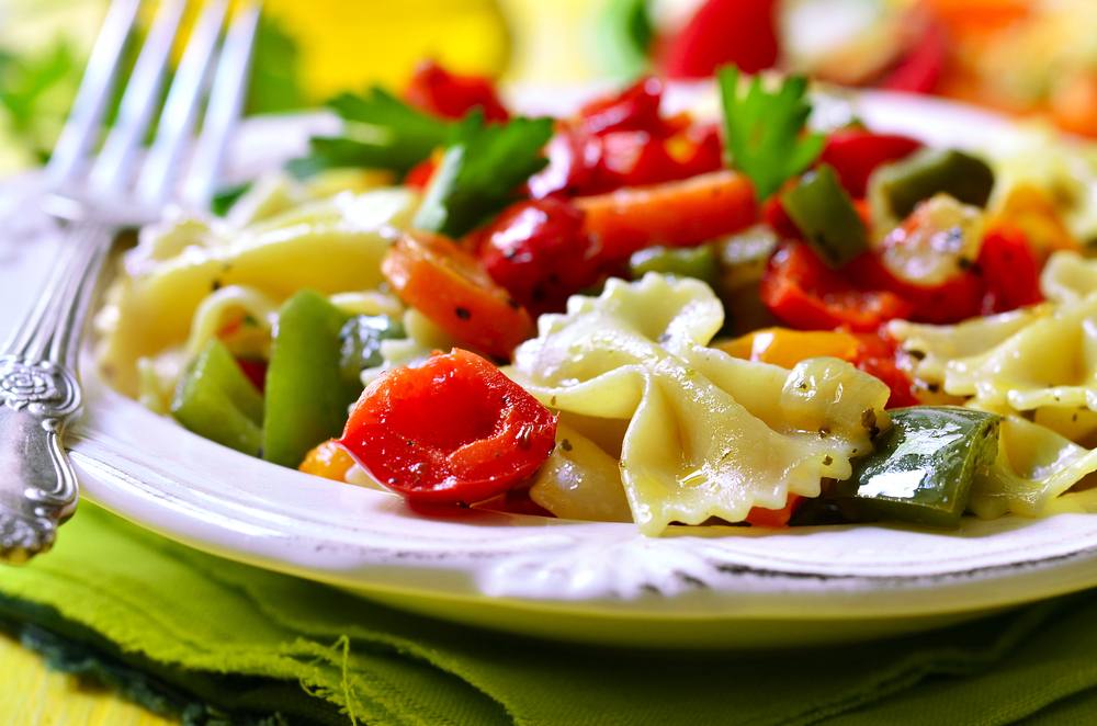 طريقة عمل سلطة مكرونة البحر المتوسط‎‎