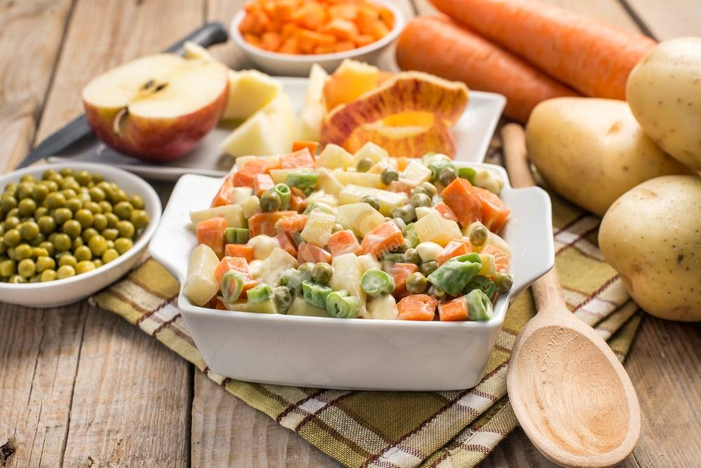 طريقة عمل سلطة روسي‎‎