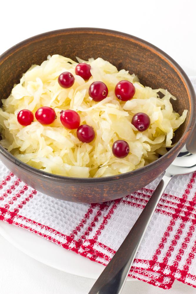 طريقة عمل سلطة الملفوف والتوت البري‎‎