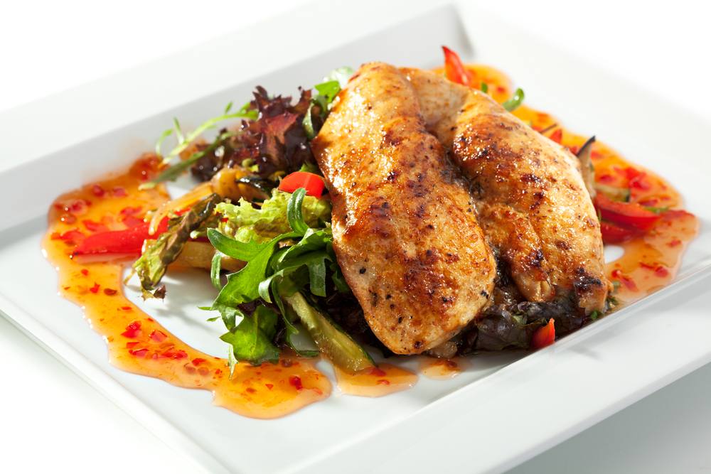 طريقة عمل دجاج مشوي حلو وحامض‎‎