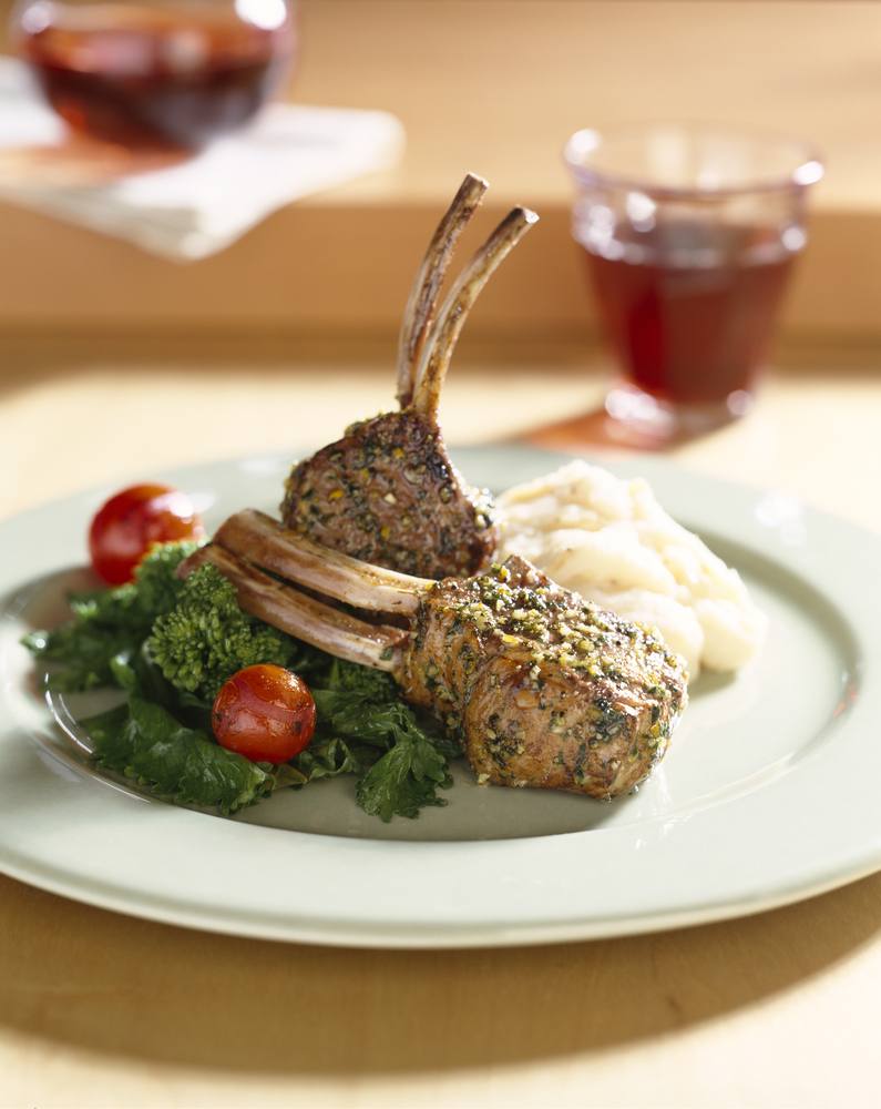 طريقة عمل ضلع ضأني بقشرة بارميزان‎‎