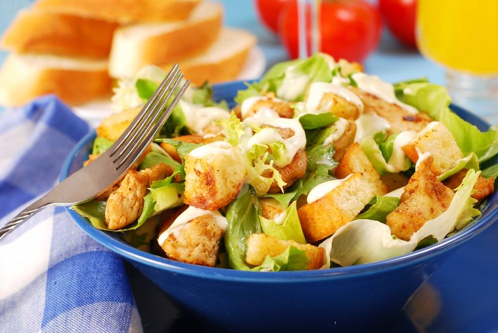 طريقة عمل سلطة الدجاج الأمريكية‎‎