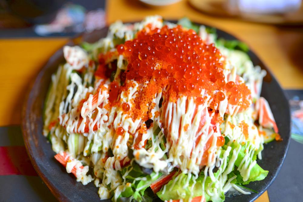 طريقة عمل سلطة الكافيار الملونة‎‎