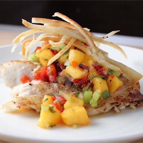 طريقة عمل سمك مع التفاح والكرنب‎‎