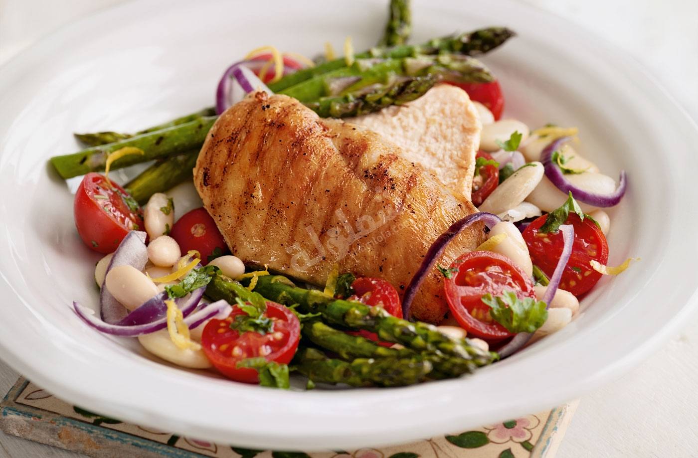 طريقة عمل  الدجاج الفيليه بالإسبراجس‎‎