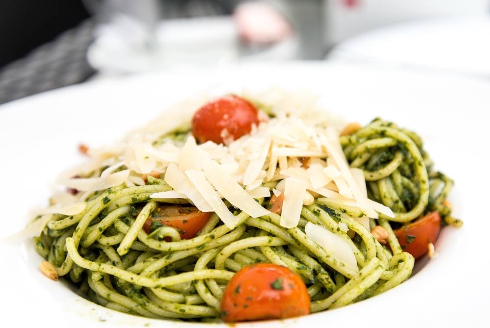 طريقة عمل باستا مع بيستو الجرجير‎‎